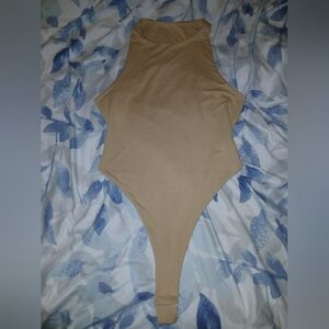 Fashion Nova Tan Bodysuit